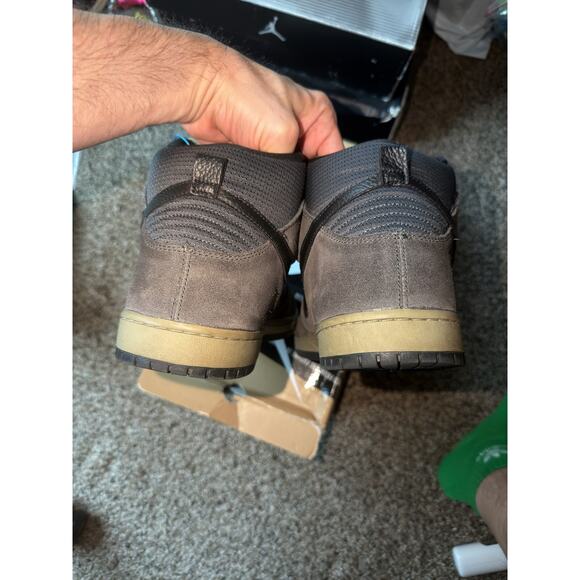 Size 15 - Nike SB Dunk High Anthracite Matte Olve - Pre-Owned main image 5